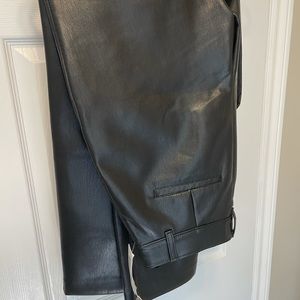 Babaton vegan leather pants